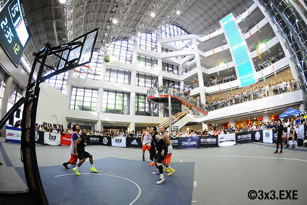 神戸ハーバーランドスペースシアタで開催された「3x3 TOURNAMENT.EXE 2014 City.2 KOBE」