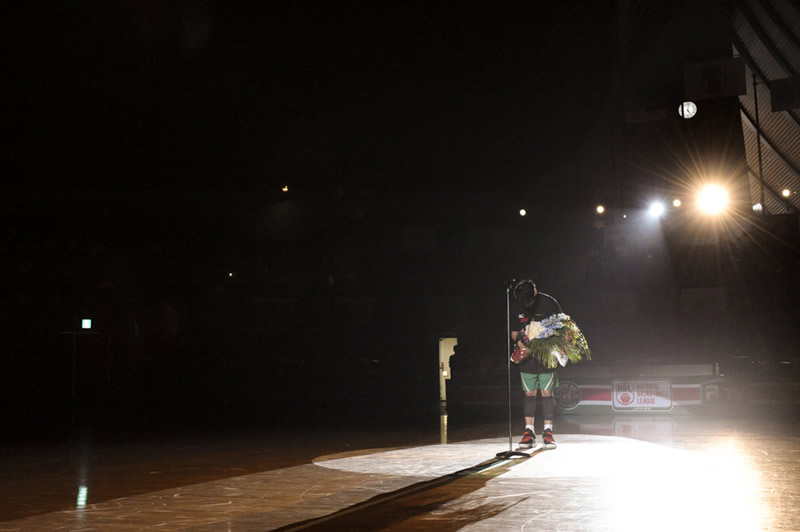 トヨタ自動車アルバルク#12渡邉拓馬・引退